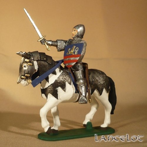 SJ-04b Rytier na koni s mečom 15. storočie - Kliknutím na obrázok zatvorte -