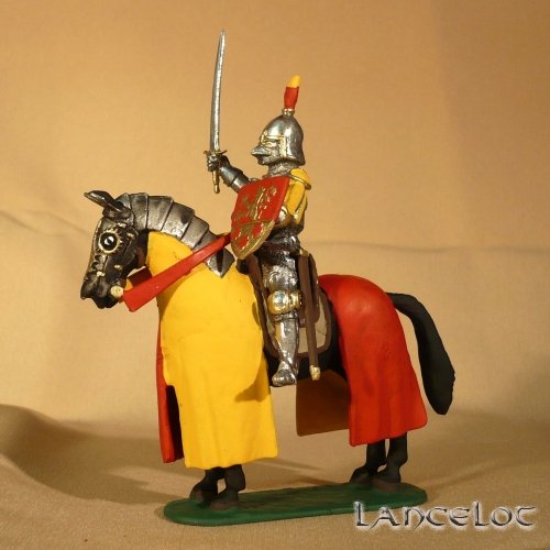 SJ-03c Rytier na koni s mečom 15. storočie - Kliknutím na obrázok zatvorte -