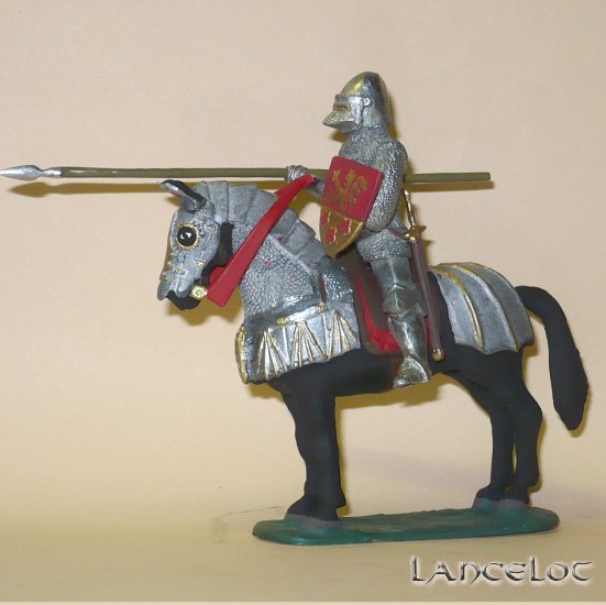SJ-08a Rytier na koni s kopijou 15. storočie - Kliknutím na obrázok zatvorte -