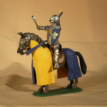 SJ-02c Rytier na koni s palcátom 15. storočie
