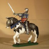 SJ-04b Rytier na koni s mečom 15. storočie