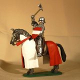SJ-07c Rytier na koni so sekerou 15. storočie